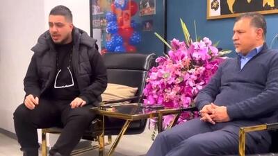 سورپرایز غافلگیرکننده آرون افشار در روز پدر؛ بغض علی دایی شکست! + فیلم