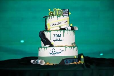  جشن ۱۰ سالگی خبرفوری؛ عبور هلدینگ رسانه‌ای از مرز ۷۰ میلیون مخاطب