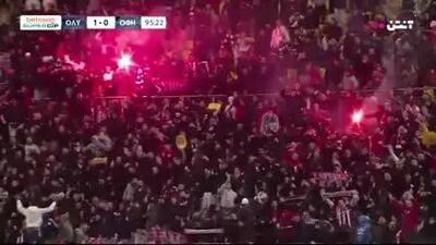 ببینید| گل اول المپیاکوس به سرته توسط طارمی