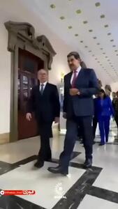 ببینید| آخرین دیدار مادورو قبل از دستگیری با یک هئیت چینی