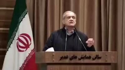 ببینید| واکنش رئیس‌جمهور به اظهارات ترامپ درباره ناآرامی‌های اخیر ایران