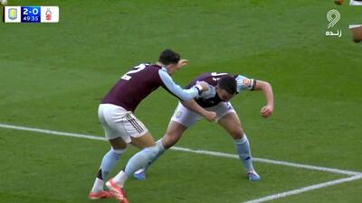 گل دوم استون ویلا به ناتینگهام فارست (جان مک گین)