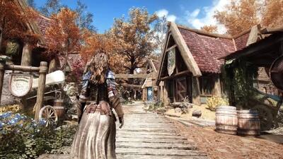  ویدیو: طرفداران بازی Skyrim را با گرافیک و گیم‌پلی خیره‌کننده‌ای بازسازی کرده‌اند | گیمفا