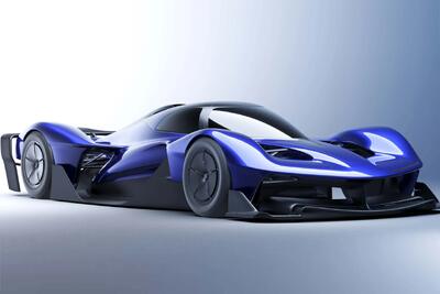  ابرخودروی ردبول به میدان آمد (عکس)