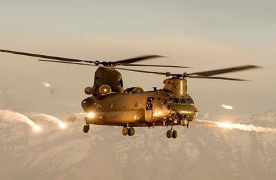 رویت بالگردهای «شنوک» بر فراز کاراکاس 