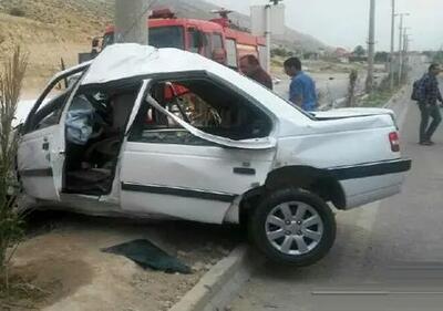  حادثه رانندگی با چهار کشته و مصدوم در کمربندی خرم‌آباد