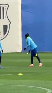 ویدئو: بازگشت یامال به تمرینات بارسا