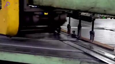  فرآیند تولید انبوه لاستیک موتور سیکلت در کارخانه ای در کره جنوبی + فیلم