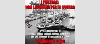 فراخوان اعتصاب مجدد کارگران بنادر ایتالیا: به ماشین جنگی اسرائیل کمک نمی‌کنیم