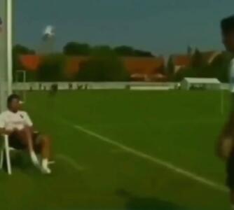 ویدئو نوستالوژی: وقتی فیگو و رونالدو پاسکاری می‌کنند