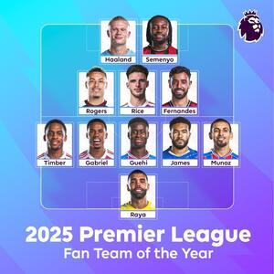 تیم منتخب سال ۲۰۲۵ کدام است