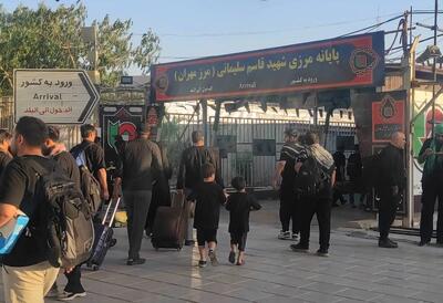  تردد بیش از ۳۳ هزار زائر در ۴۸ ساعت گذشته از مرز مهران