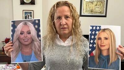  زن ترکیه‌ای: «ترامپ» بابای من است؛ ببینید چقدر شبیه خواهرم «ایوانکا» هستم!