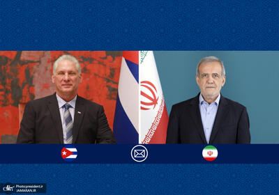  پزشکیان سالروز پیروزی انقلاب کوبا را تبریک گفت