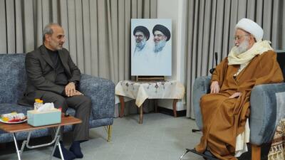  دیدار رئیس رسانه ملی با رهبر شیعیان بحرین