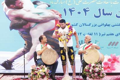 میرزاپور پهلوان ایران شد