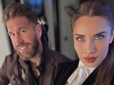 عکس| استایل جذاب راموس و همسرش در شب سال نو میلادی