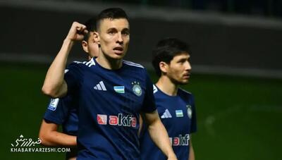 ویدیو| گل‌های مهاجم ازبکستانی مد نظر پرسپولیس