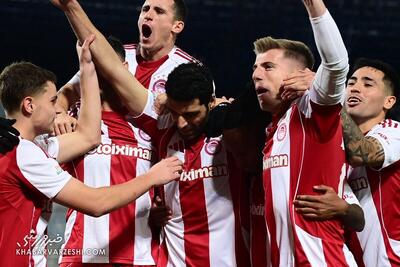 طارمی با المپیاکوس قهرمان شد/ تاجگذاری پادشاه ایرانی در یونان با فتح سوپرجام +ویدیو