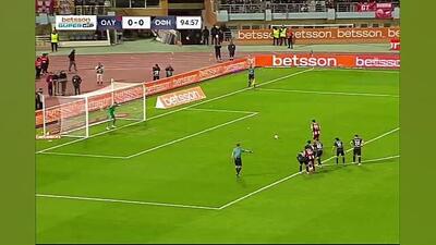 ویدیو| گل مهدی طارمی در دیدار سوپرجام یونان برای المپیاکوس