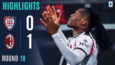 ویدیو| خلاصه بازی کالیاری ۰ - میلان ۱/ صدرنشینی با برد در اولین بازی سال