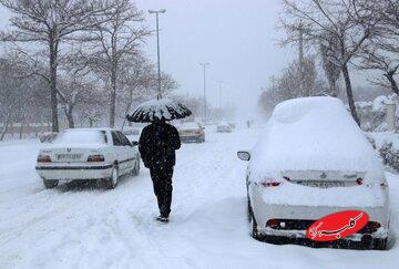  بارش برف در ۵ منطقه تهران - کلبه سرگرمی