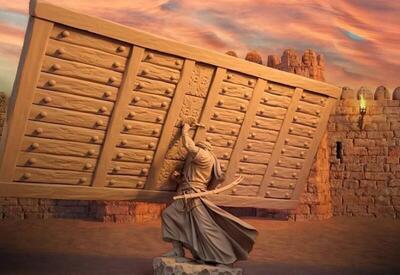 نماد «فاتح خیبر» رونمایی شد/ نصب نهایی در بزرگراه امام علی (ع)