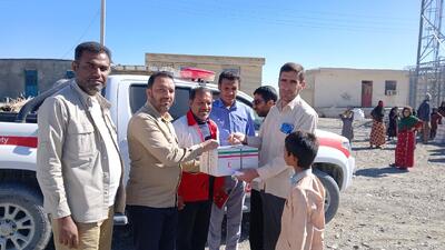  کمک‌های معیشتی بین دانش‌آموزان روستاهای صعب‌العبور بشاگرد توزیع شد