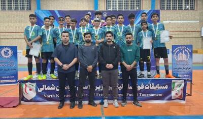  رشید: تیم یالچین شیروان قهرمان مسابقات فوتسال خراسان‌ شمالی شد