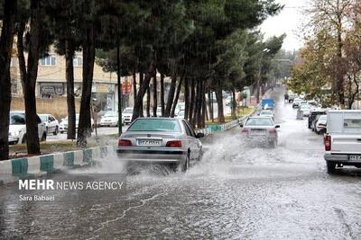بارندگی در بیشتر مناطق کشور