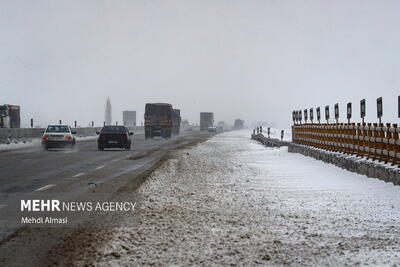 آخرین وضعیت ترافیکی و جوی محورهای مواصلاتی کشور