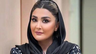  عکس لورفته از مریم معصومی در لباس عروس/چه آرایش زشتی !