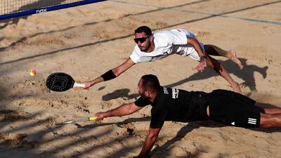 قهرمانی بنده‌نژاد و جوینده در BT۵۰ تنیس ساحلی - پارس فوتبال