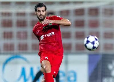 سعید عزت‌اللهی با انگیزه بالا در تمرین شباب الاهلی