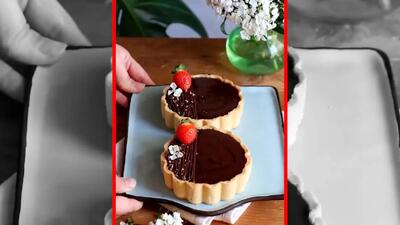  فیلم طرز تهیه تارت شکلاتی مجلسی
