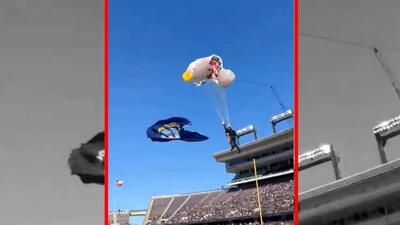  فیلم حادثه شوکه کننده پیش از بازی فوتبال آمریکایی