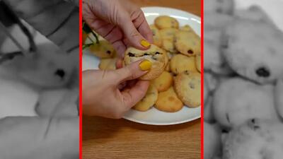  فیلم طرز تهیه شیرینی کشمشی بدون فر