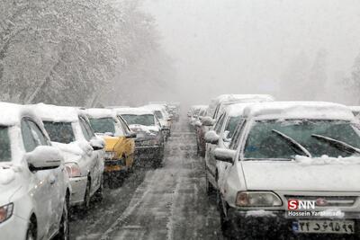 آخرین وضعیت ترافیکی و جوی محورهای مواصلاتی کشور اعلام شد/ انسداد برخی محورها به دلیل شرایط جوی