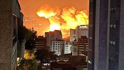پس از انفجار در نزدیکی سایت‌های نظامی، پخش زنده را از پایتخت ونزوئلا تماشا کنید