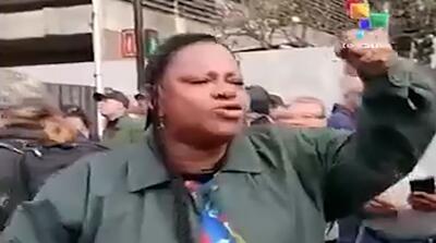 خشم طرفداران مادورو از شادی پس از ربایشش را ببینید