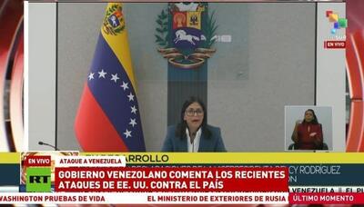  پیام تلویزیونی معاون رئیس‌جمهور ونزوئلا