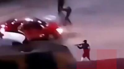 تصاویر عملیات نظامیان ونزوئلا در خیابان‌های کاراکاس