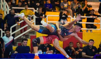 کشتی فرنگی جوانان قهرمانی کشور؛ طلای سنگین وزن به عبدولی رسید