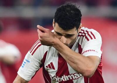 طارمی، مهاجم اصلی المپیاکوس در سوپرجام یونان