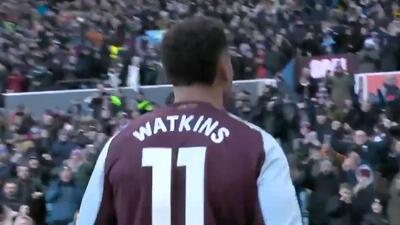  سوپر گل واتکینز؛ گل اول استون ویلا به ناتینگهام فارست