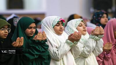  مراسم معنوی اعتکاف در استان‌ها