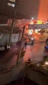 تلاش اغتشاشگران برای به آتش کشیدن یک حسینیه در قم