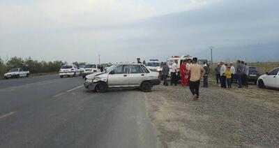 تصادف رانندگی در جاده زاهدان - نهبندان ۴ کشته برجا گذاشت