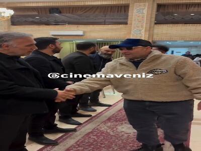  حضور هنرمندان مشهور در مراسم ختم مادر چهره سینما