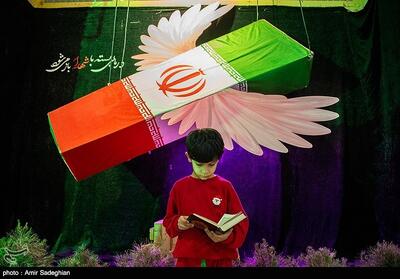  مراسم معنوی اعتکاف در شیراز
